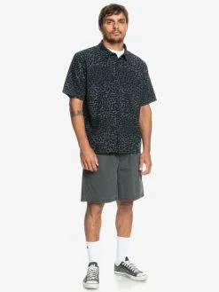 Quiksilver Authentic Influenced - Chemise Manches Courtes Pour Homme -Surf Soldes eqywt04465 quiksilverw kta6 frt9