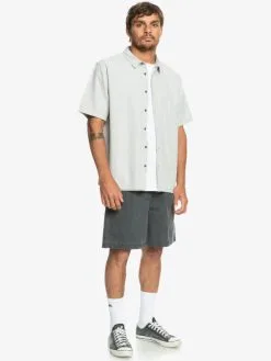 Quiksilver Authentic Influenced - Chemise Manches Courtes Pour Homme -Surf Soldes eqywt04465 quiksilverw sfv1 frt9
