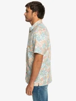 Quiksilver Surfadelica - Chemise Manches Courtes Pour Homme -Surf Soldes eqywt04466 quiksilverw wdw6 frt3