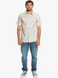 Quiksilver Surfadelica - Chemise Manches Courtes Pour Homme -Surf Soldes eqywt04466 quiksilverw wdw6 frt9