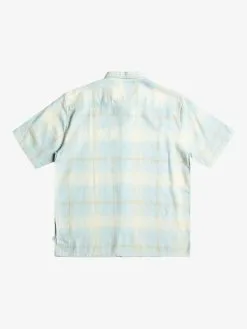 Quiksilver Shadow Light Check - Chemise Manches Courtes Pour Homme -Surf Soldes eqywt04467 quiksilverf bfy1 bck1