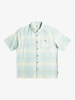 Quiksilver Shadow Light Check - Chemise Manches Courtes Pour Homme -Surf Soldes eqywt04467 quiksilverf bfy1 frt1