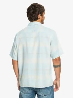 Quiksilver Shadow Light Check - Chemise Manches Courtes Pour Homme -Surf Soldes eqywt04467 quiksilverw bfy1 bck1
