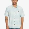 Quiksilver Shadow Light Check - Chemise Manches Courtes Pour Homme