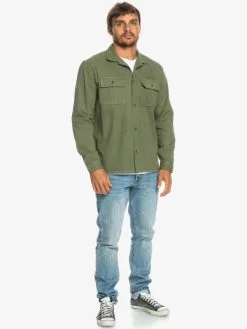 Quiksilver Originally Project - Surchemise Manches Longues Pour Homme -Surf Soldes eqywt04468 quiksilverw gph0 frt9