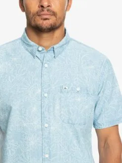 Quiksilver Collaborative Project - Chemise Manches Courtes Pour Homme -Surf Soldes eqywt04472 quiksilverw bfy6 frt4
