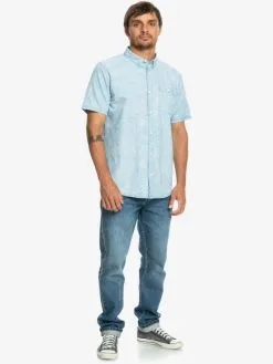 Quiksilver Collaborative Project - Chemise Manches Courtes Pour Homme -Surf Soldes eqywt04472 quiksilverw bfy6 frt9