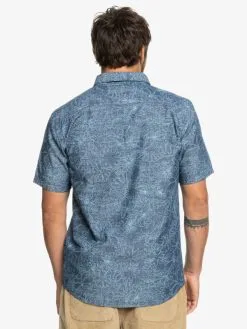 Quiksilver Collaborative Project - Chemise Manches Courtes Pour Homme -Surf Soldes eqywt04472 quiksilverw byg6 bck1