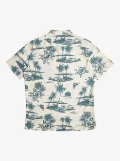 Quiksilver Airflow Viscose - Chemise Manches Courtes Pour Homme -Surf Soldes eqywt04475 quiksilverf wdw6 bck1