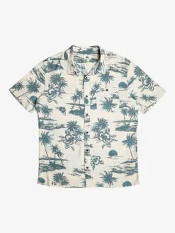 Quiksilver Airflow Viscose - Chemise Manches Courtes Pour Homme -Surf Soldes eqywt04475 quiksilverf wdw6 frt1