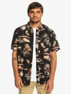 Quiksilver Airflow Viscose - Chemise Manches Courtes Pour Homme