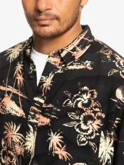 Quiksilver Airflow Viscose - Chemise Manches Courtes Pour Homme -Surf Soldes eqywt04475 quiksilverw kvj6 frt5