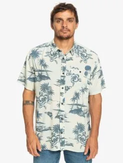 Quiksilver Airflow Viscose - Chemise Manches Courtes Pour Homme
