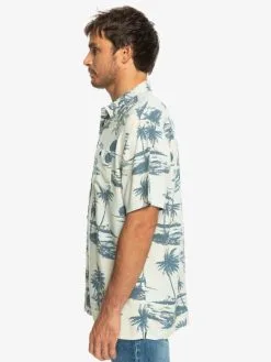 Quiksilver Airflow Viscose - Chemise Manches Courtes Pour Homme -Surf Soldes eqywt04475 quiksilverw wdw6 frt4