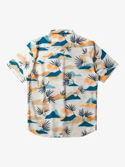 Quiksilver Slow Dazed - Chemise Manches Courtes Pour Homme -Surf Soldes eqywt04491 quiksilverf wdw6 bck1