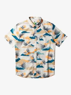 Quiksilver Slow Dazed - Chemise Manches Courtes Pour Homme -Surf Soldes eqywt04491 quiksilverf wdw6 frt1