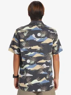 Quiksilver Slow Dazed - Chemise Manches Courtes Pour Homme -Surf Soldes eqywt04491 quiksilverw kta6 bck1