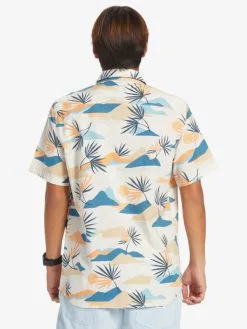 Quiksilver Slow Dazed - Chemise Manches Courtes Pour Homme -Surf Soldes eqywt04491 quiksilverw wdw6 bck1