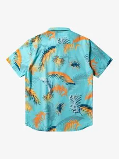 Quiksilver Tropical Glitch - Chemise Manches Courtes Pour Homme -Surf Soldes eqywt04492 quiksilverf bgd6 bck1