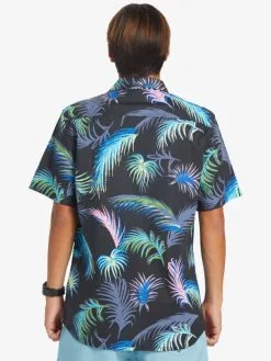 Quiksilver Tropical Glitch - Chemise Manches Courtes Pour Homme -Surf Soldes eqywt04492 quiksilverw kvj6 bck1
