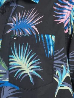 Quiksilver Tropical Glitch - Chemise Manches Courtes Pour Homme -Surf Soldes eqywt04492 quiksilverw kvj6 frt3