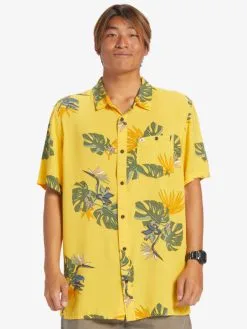 Quiksilver The Floral - Chemise Manches Courtes Pour Homme