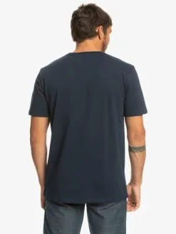Quiksilver Comp Logo - T-shirt Pour Homme -Surf Soldes eqyzt06534 quiksilverw bsl0 bck1