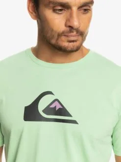 Quiksilver Comp Logo - T-shirt Pour Homme -Surf Soldes eqyzt06534 quiksilverw gfe0 frt3