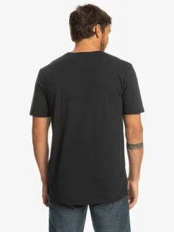 Quiksilver Comp Logo - T-shirt Pour Homme -Surf Soldes eqyzt06534 quiksilverw kvj0 bck1