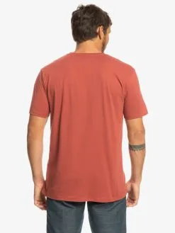 Quiksilver Comp Logo - T-shirt Pour Homme -Surf Soldes eqyzt06534 quiksilverw mpd0 bck1