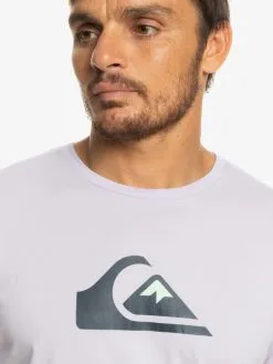 Quiksilver Comp Logo - T-shirt Pour Homme -Surf Soldes eqyzt06534 quiksilverw pfm0 frt3