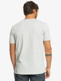 Quiksilver Comp Logo - T-shirt Pour Homme -Surf Soldes eqyzt06534 quiksilverw sgrh bck1