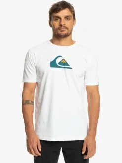 Quiksilver Comp Logo - T-shirt Pour Homme