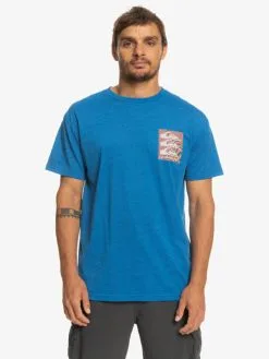 Quiksilver Warped Patterns - T-shirt Pour Homme -Surf Soldes eqyzt07205 quiksilverw brt0 frt1