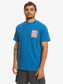 Quiksilver Warped Patterns - T-shirt Pour Homme -Surf Soldes eqyzt07205 quiksilverw brt0 frt2