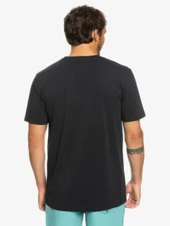 Quiksilver MW Mini Logo - T-shirt Pour Homme -Surf Soldes eqyzt07215 quiksilverw kvj0 bck1