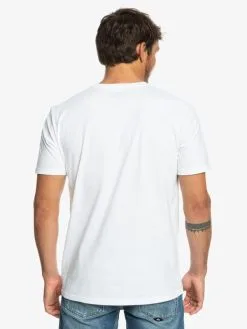 Quiksilver MW Mini Logo - T-shirt Pour Homme -Surf Soldes eqyzt07215 quiksilverw wbb0 bck1