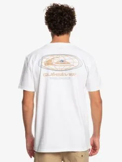 Quiksilver On The Grid - T-shirt Pour Homme -Surf Soldes eqyzt07220 quiksilverw wbb0 bck1