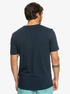 Quiksilver Circled Line - T-shirt Pour Homme -Surf Soldes eqyzt07228 quiksilverw byj0 bck1