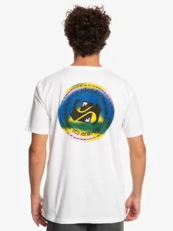 Quiksilver Colour Flow - T-shirt Pour Homme -Surf Soldes eqyzt07229 quiksilverw wbb0 bck1