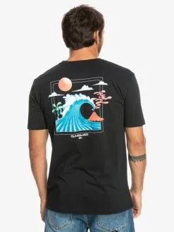 Quiksilver Ocean Bed - T-shirt Pour Homme -Surf Soldes eqyzt07230 quiksilverw kvj0 bck1