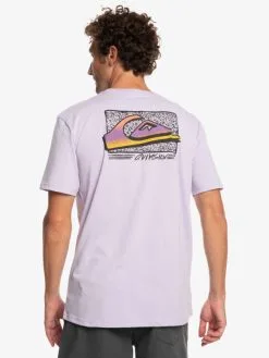 Quiksilver Retro Fade - T-shirt Pour Homme -Surf Soldes eqyzt07231 quiksilverw pfm0 bck1