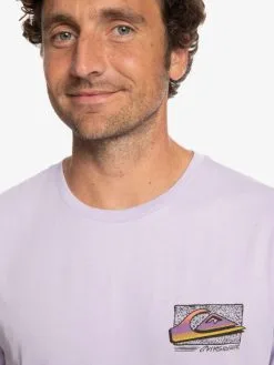 Quiksilver Retro Fade - T-shirt Pour Homme -Surf Soldes eqyzt07231 quiksilverw pfm0 frt3