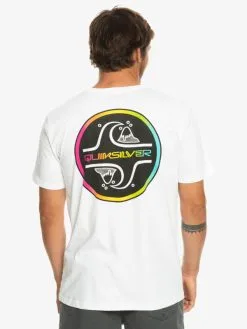 Quiksilver Core Bubble - T-shirt Pour Homme -Surf Soldes eqyzt07232 quiksilverw wbb0 bck1