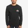 Quiksilver Omni Logo - T-shirt Manches Longues Pour Homme