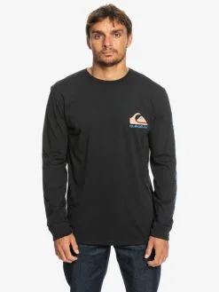 Quiksilver Omni Logo - T-shirt Manches Longues Pour Homme