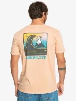 Quiksilver QS Bubble Stamp - T-shirt Pour Homme -Surf Soldes eqyzt07258 quiksilverw tjb0 bck1