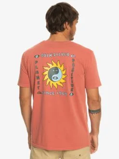 Quiksilver Planet Positive - T-shirt Pour Homme -Surf Soldes eqyzt07262 quiksilverw mpd0 bck1