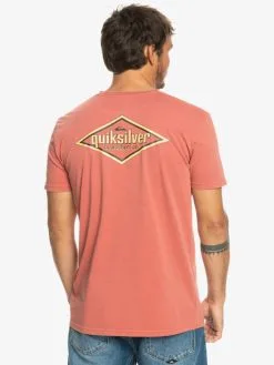 Quiksilver Quik Words - T-shirt Pour Homme -Surf Soldes eqyzt07263 quiksilverw mpd0 bck1