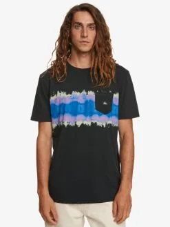 Quiksilver Tie Dye Stripe - T-shirt Pour Homme